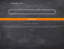 Tablet Screenshot of miturabo.com